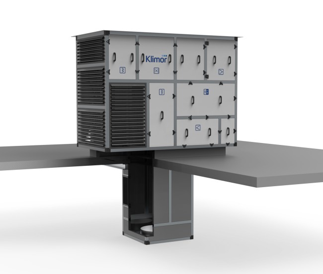 EVO-RX HPM — Unité compacte sans réseau de gaines